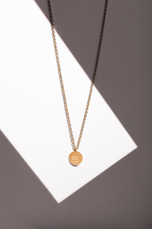 Gold Stand Up Necklace